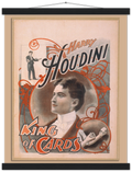 Houdini - King of Cards - Hanging Print